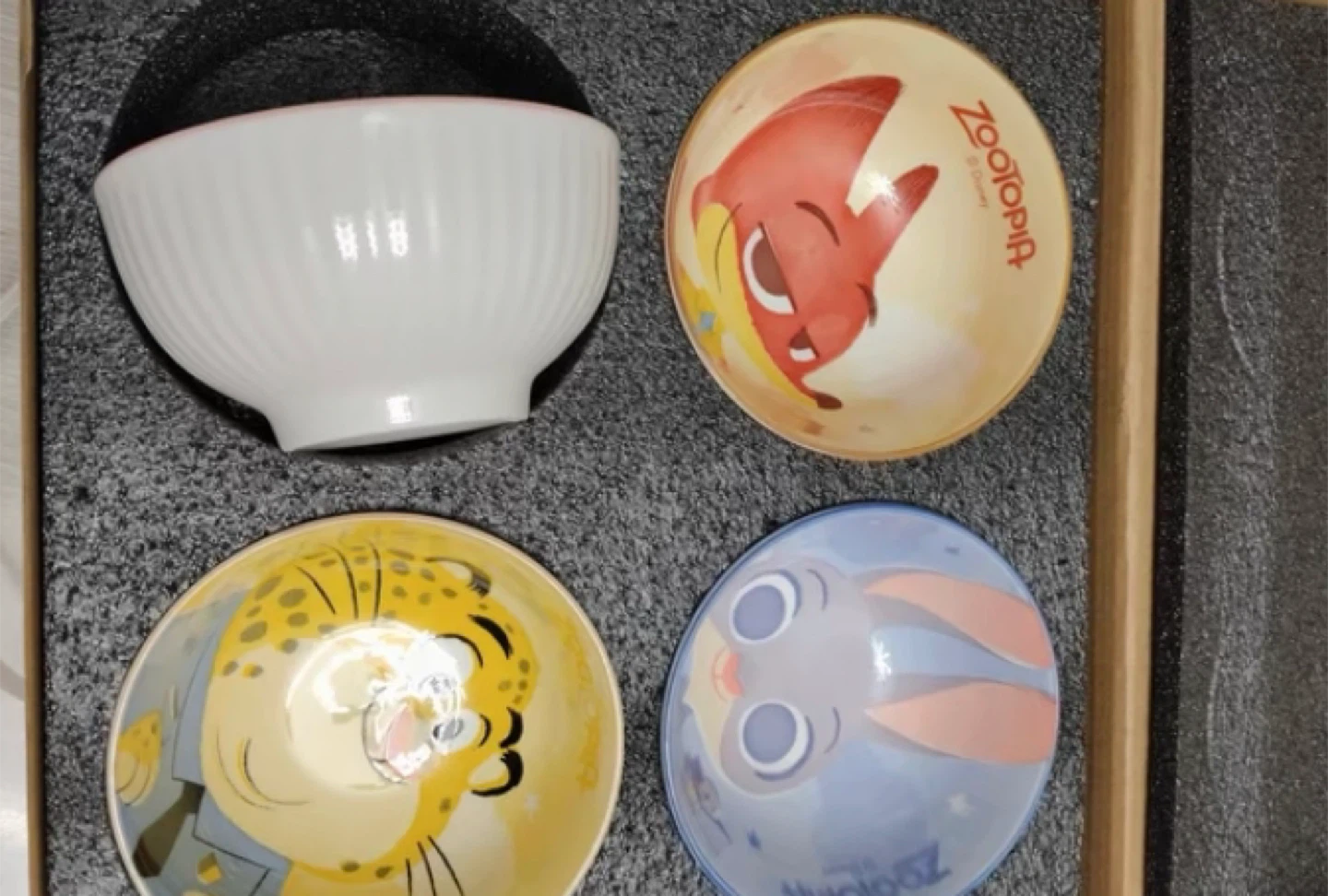 Disney Zootopia Character Ceramic Bowl Set - photo 3