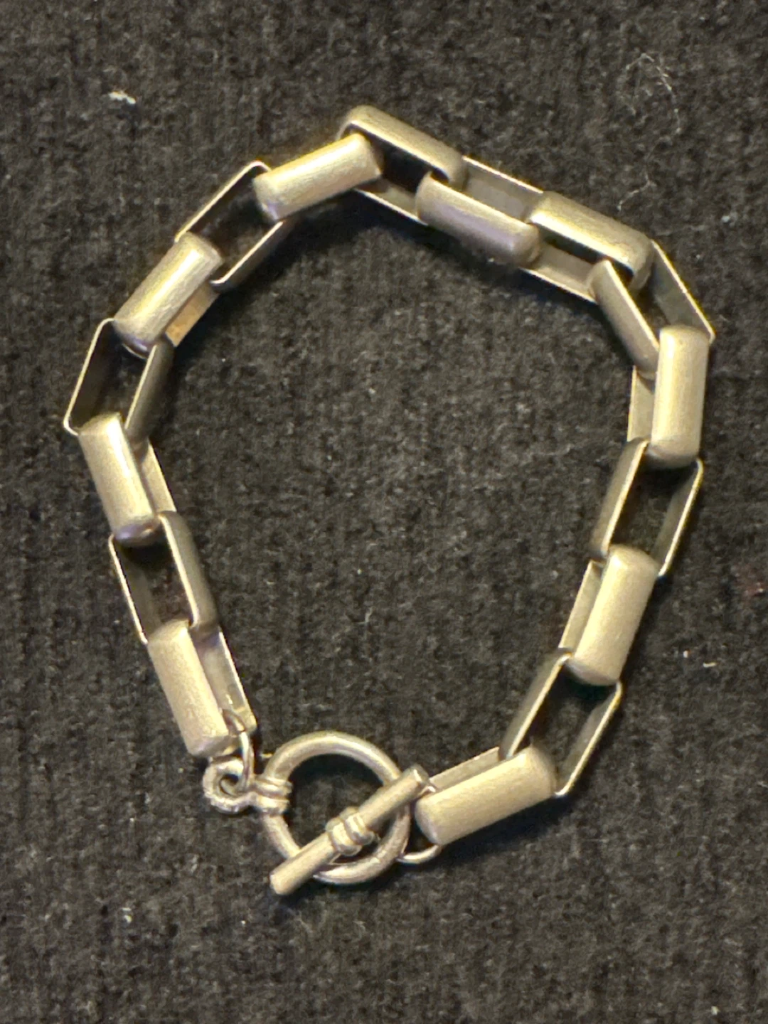 Silver Chain Link Bracelet