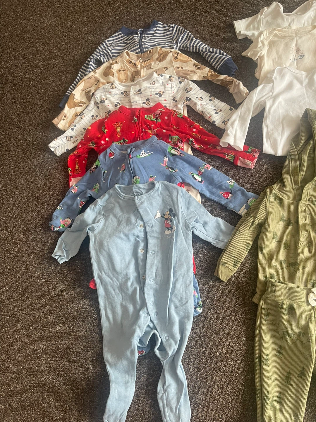 Baby Sleepers and Outfits Bundle 16 pieces - photo 2
