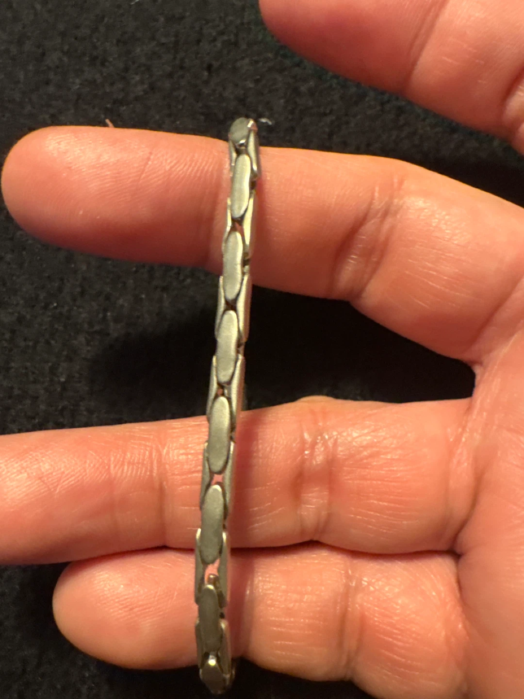 Silver-tone Bracelet for men - photo 2