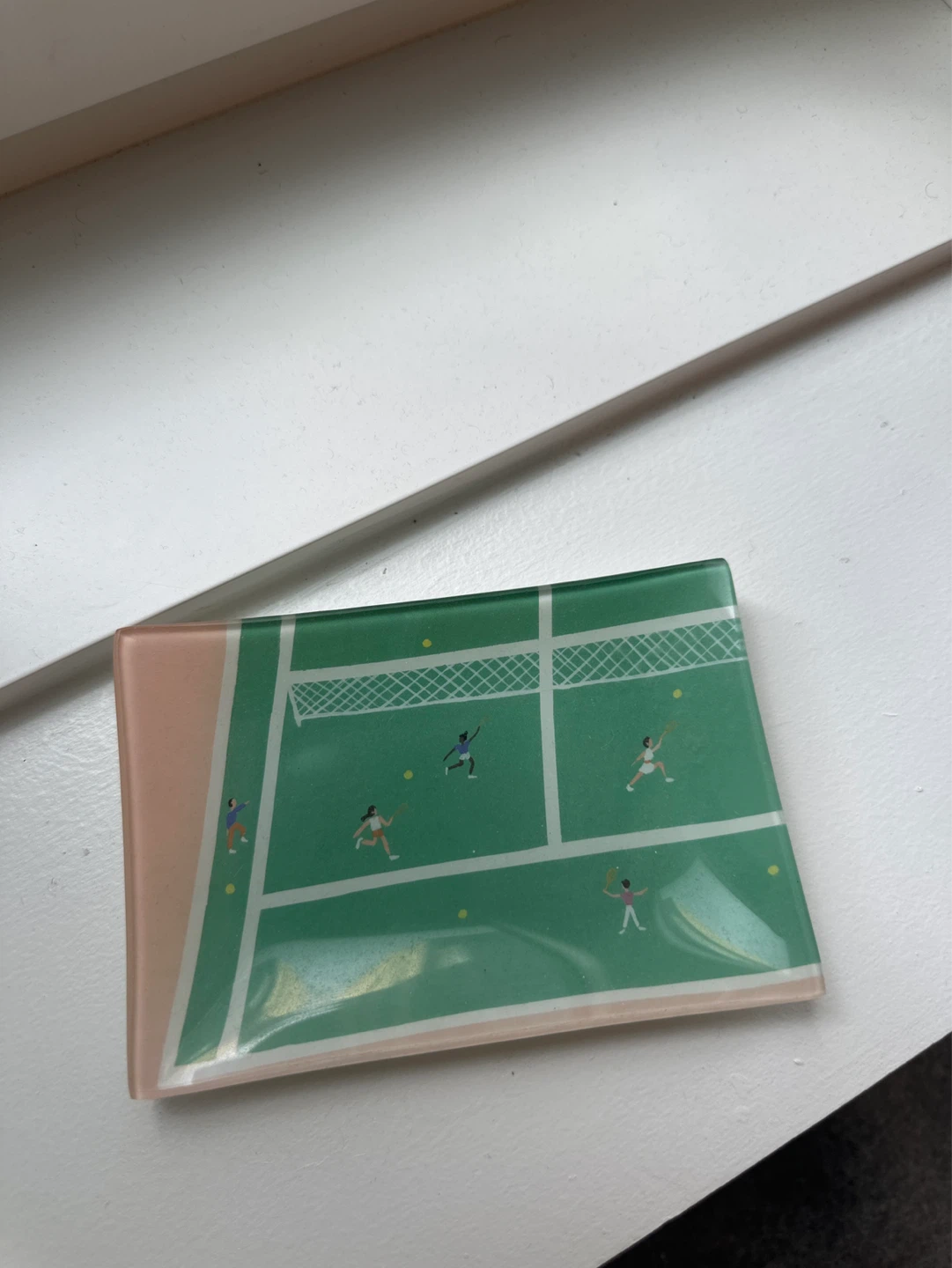 Tennis Player Trinket Tray