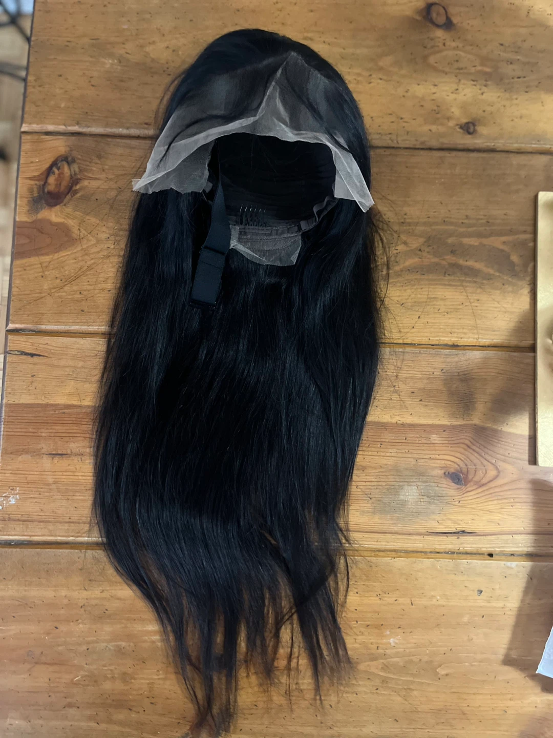 26” Straight Human Hair Wig, HD Lace 200 Density - photo 3