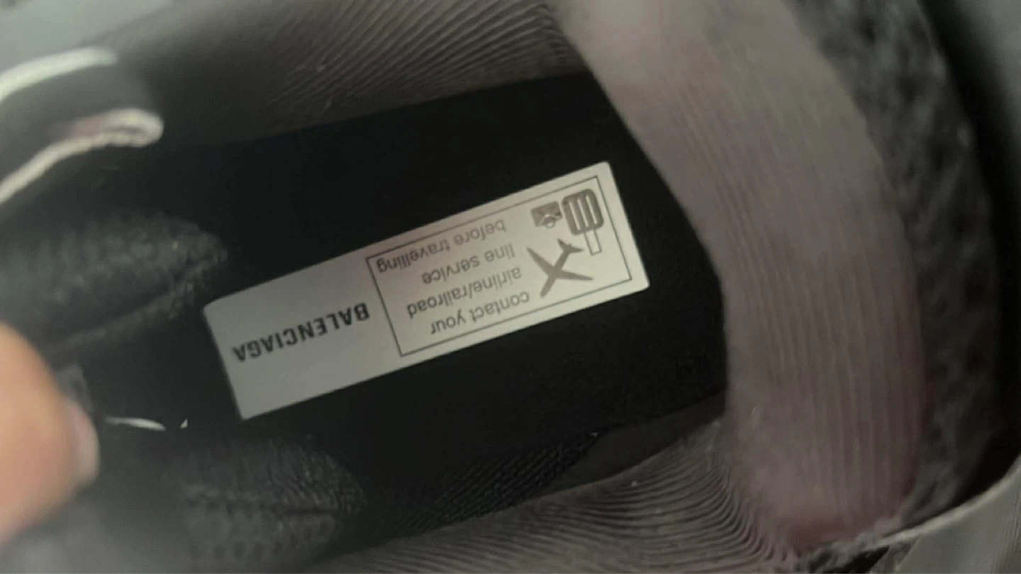 Balenciaga Track Sneakers - Black - photo 3