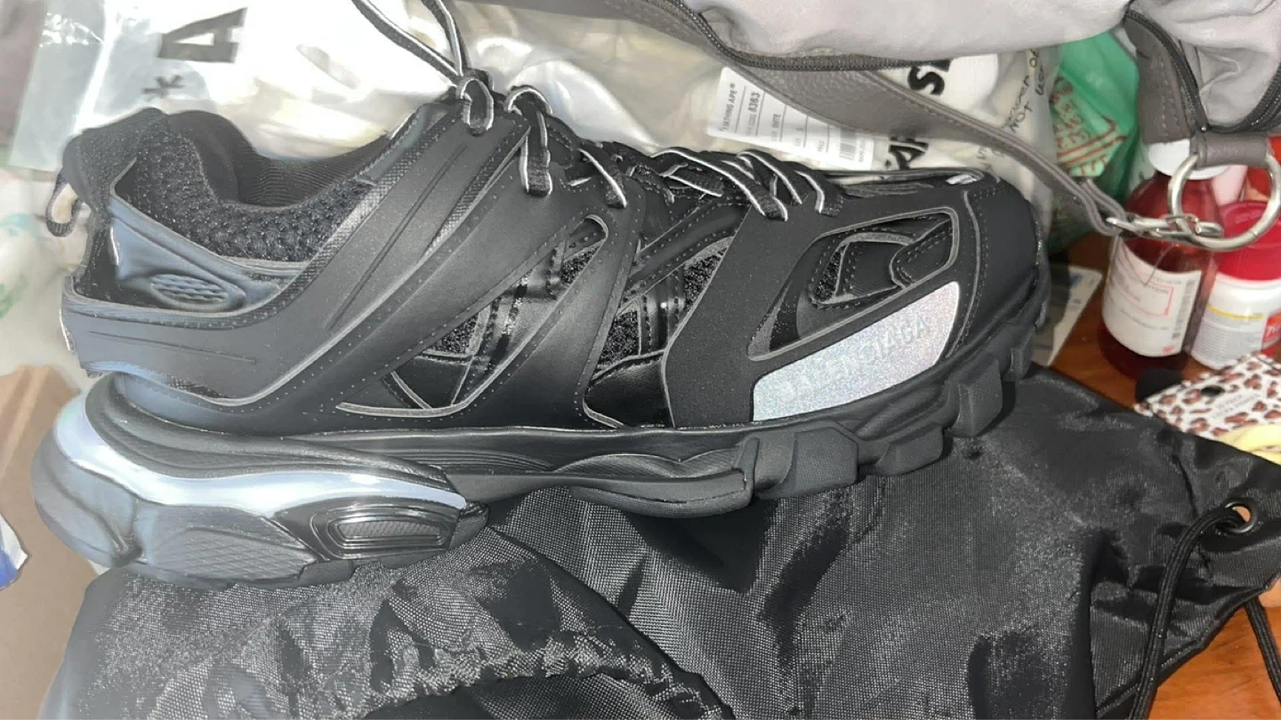Balenciaga Track Sneakers - Black - photo 4