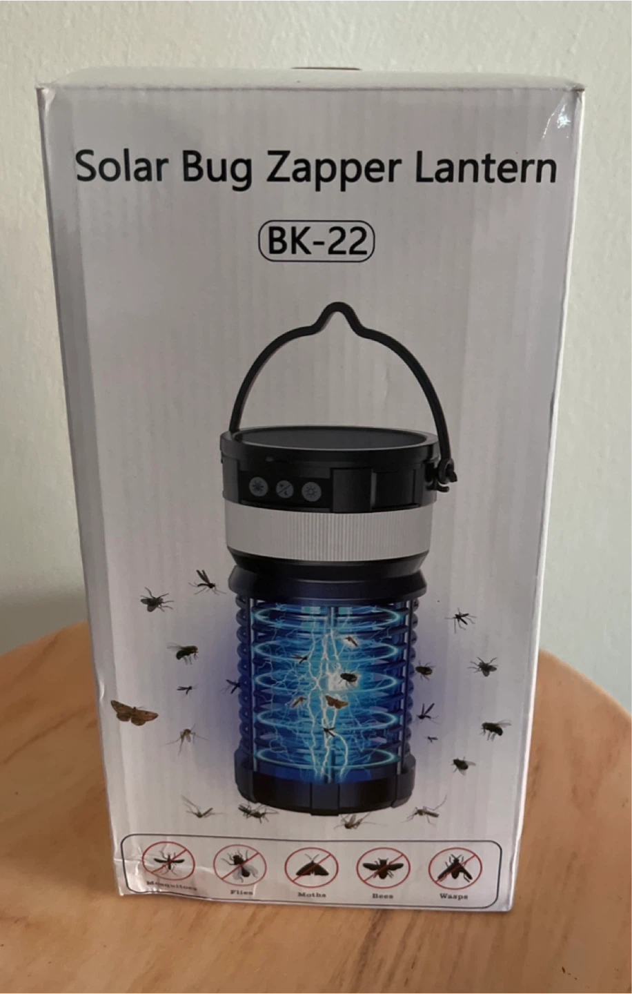 Solar Bug Zapper Lantern BK-22