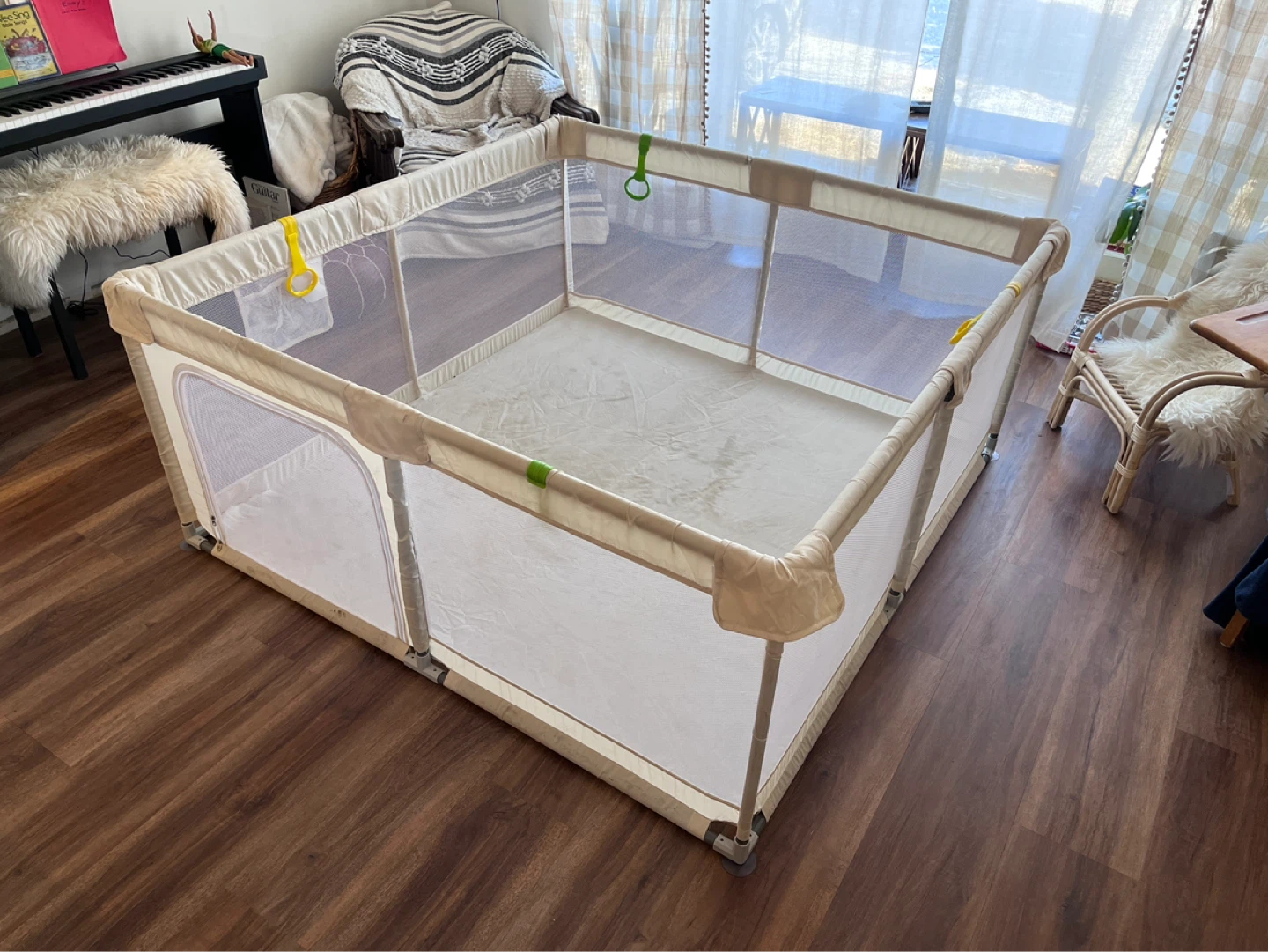 Playpen with Carrying Bag and Accessories