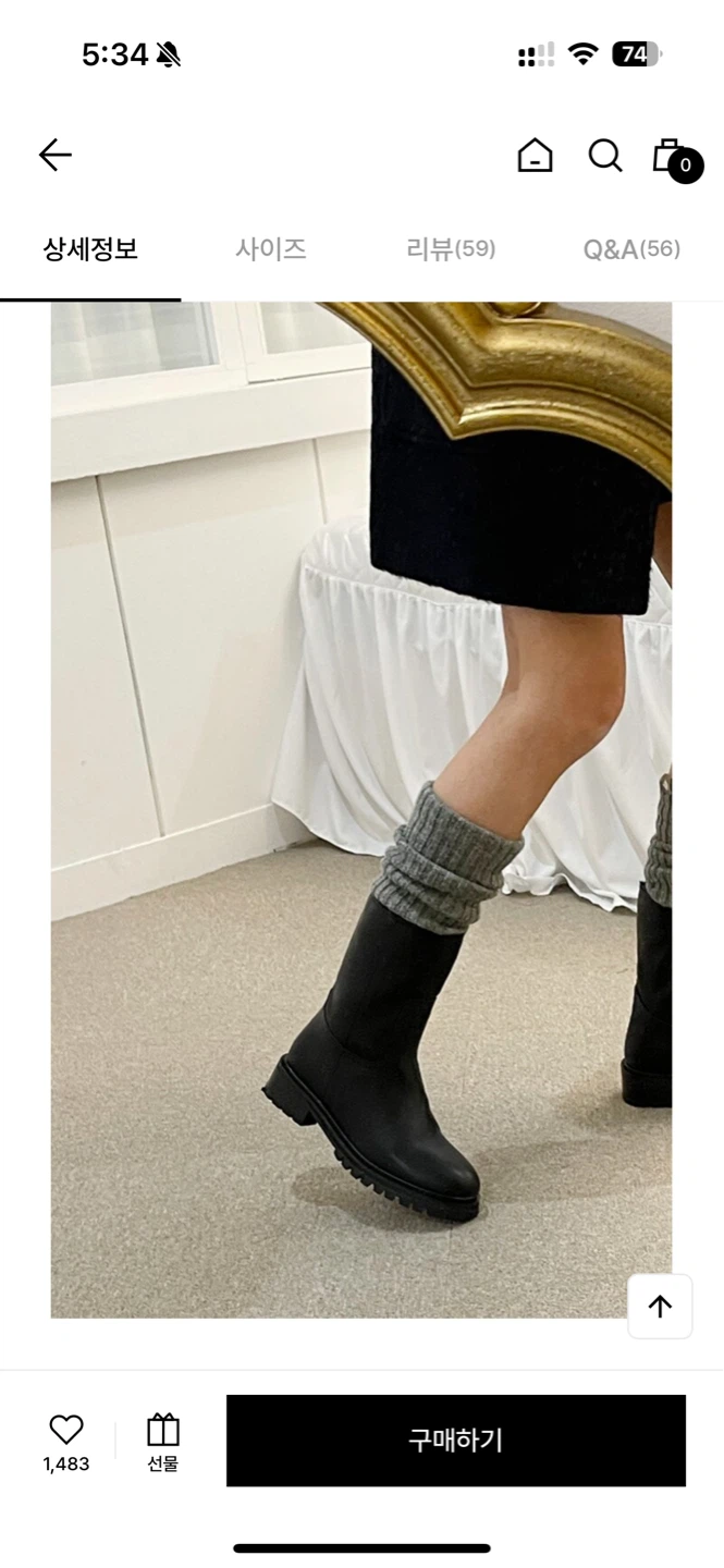 Black Suede Winter Boots - photo 4