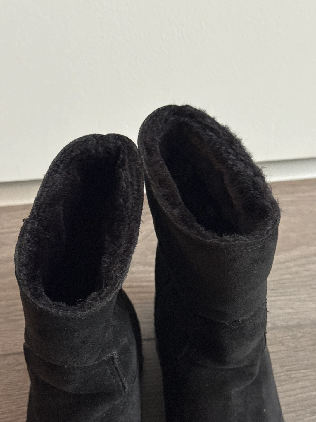 Black Suede Winter Boots - photo 3