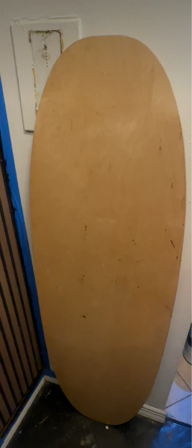 Surf board table top