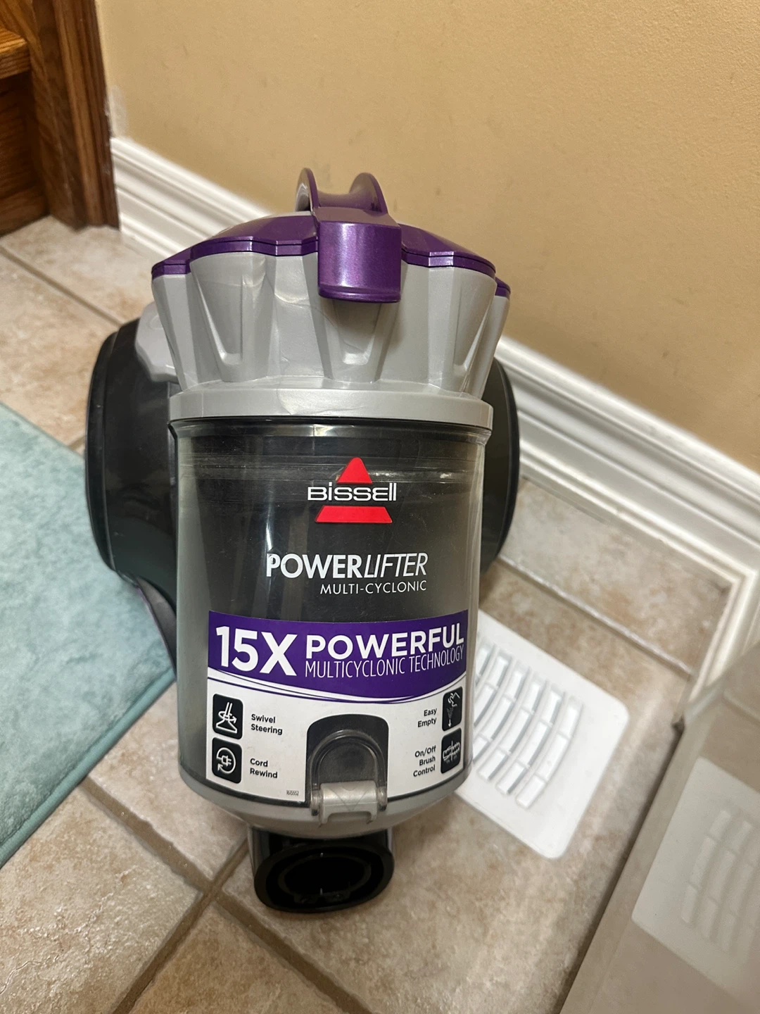Bissell Power Lifter Multi-Cyclonic Canister Vacuum