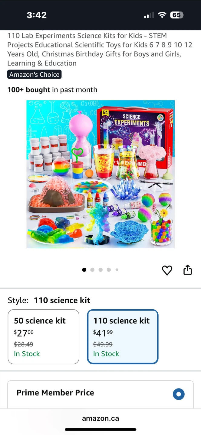 110 Lab Science Experiments Kit for Kids - photo 4