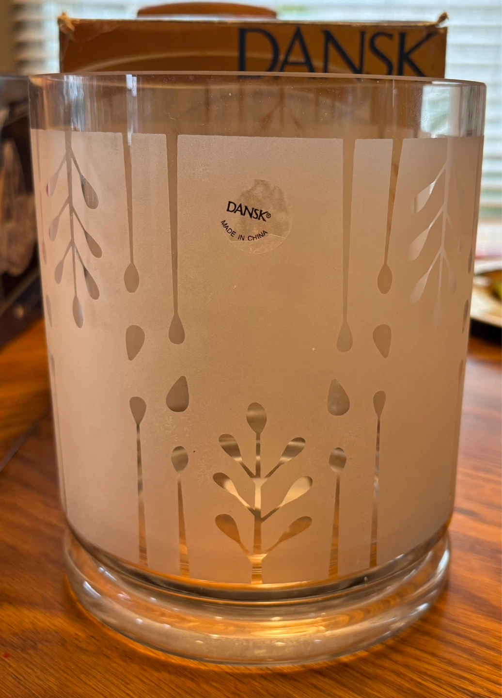 ✨✨Dansk Karin Organix Ice Bucket 7.1in / 18cm