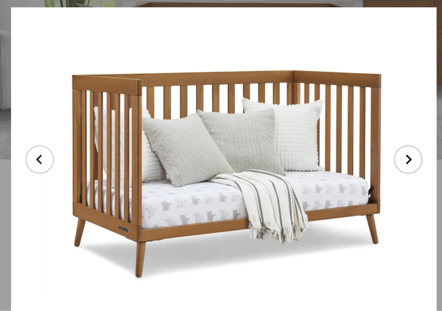 Evolur crib - converts to toddler bed, daybed, sofa - photo 4