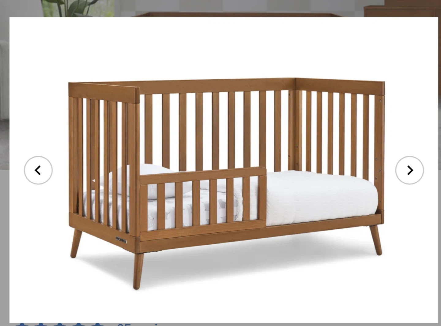Evolur crib - converts to toddler bed, daybed, sofa - photo 3