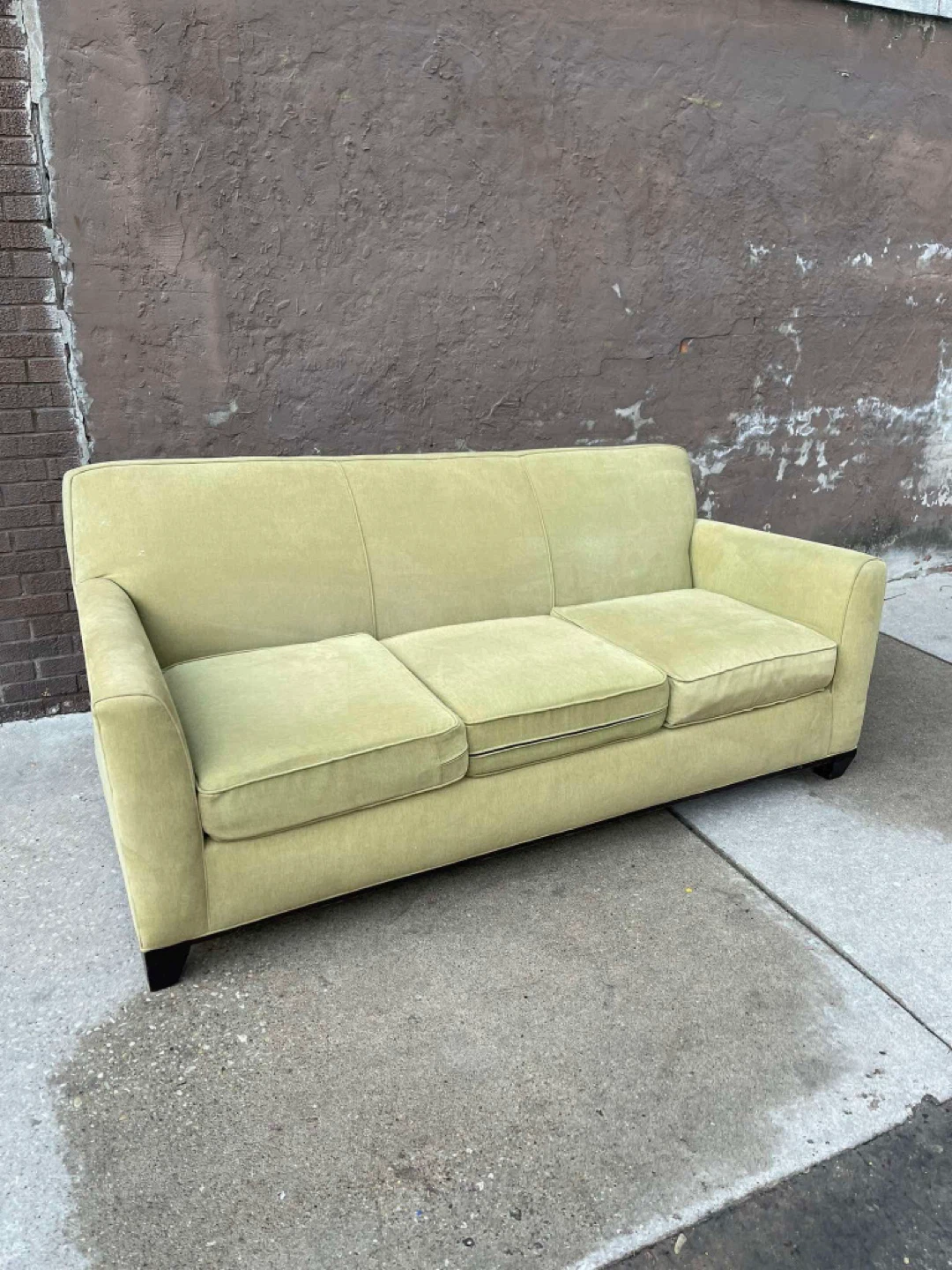 Pale Green Sofa with delivery