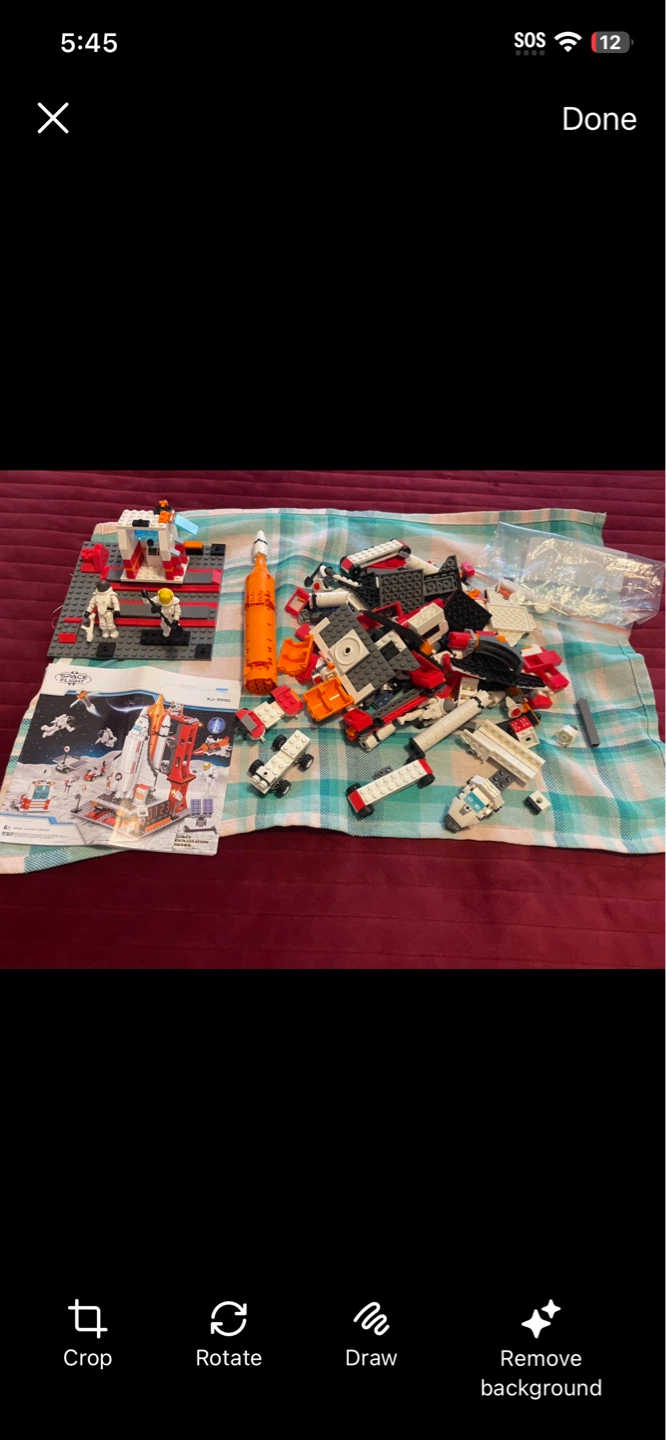Rare Space Mission Kit 🚀📦 | NASA Building Blocks + Manual 👍 - photo 2