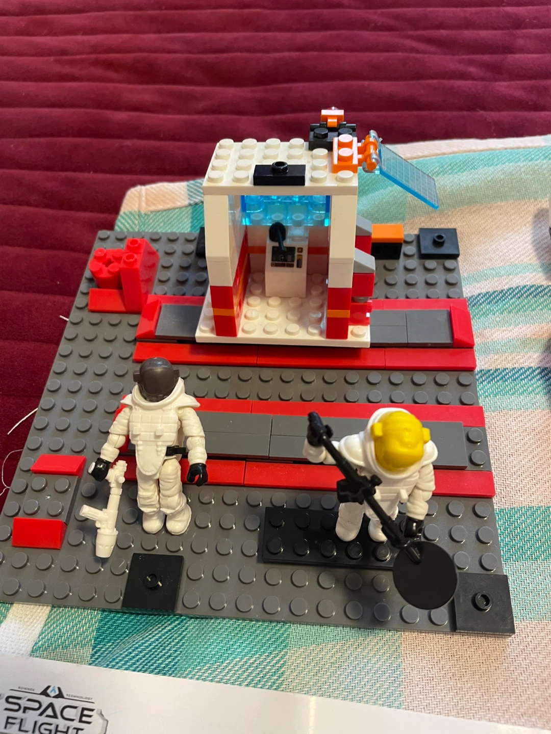 Rare Space Mission Kit 🚀📦 | NASA Building Blocks + Manual 👍 - photo 3