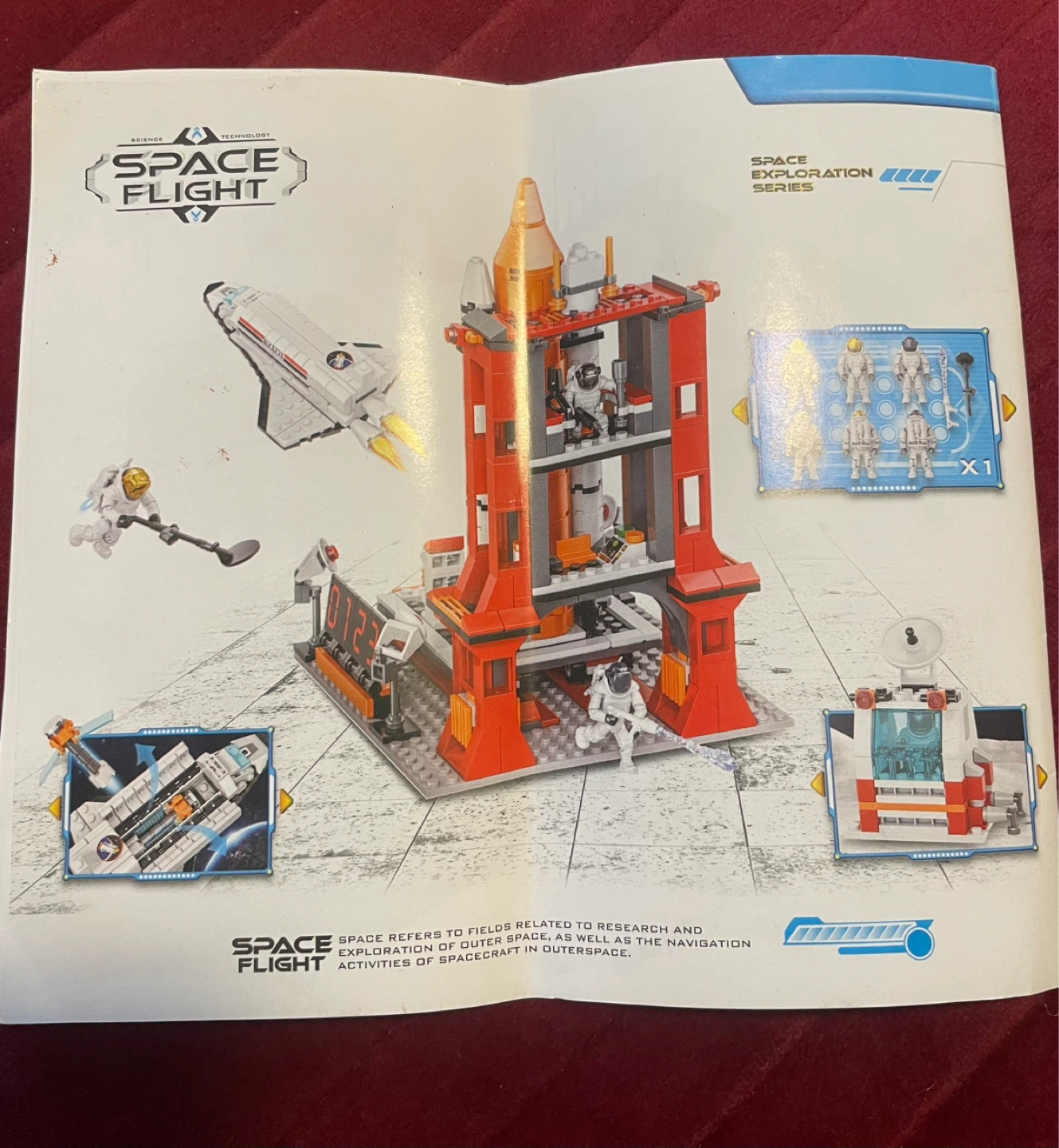 Rare Space Mission Kit 🚀📦 | NASA Building Blocks + Manual 👍 - photo 5