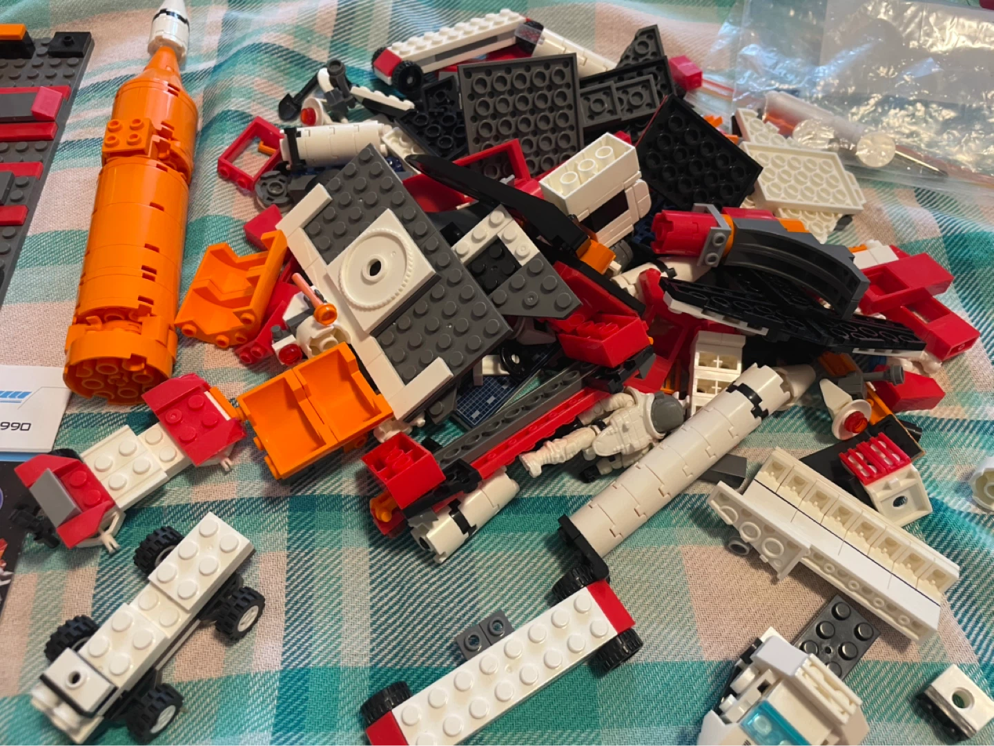 Rare Space Mission Kit 🚀📦 | NASA Building Blocks + Manual 👍 - photo 4