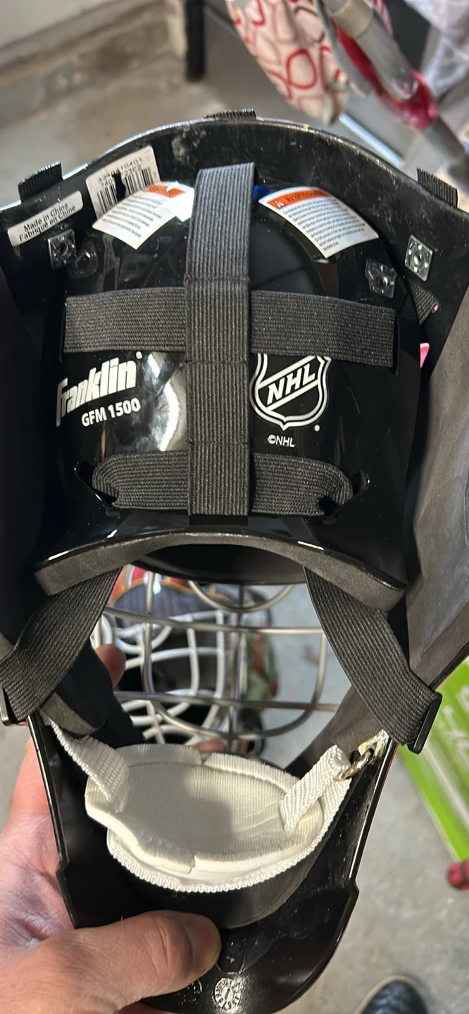 Franklin GFM 1500 Street Hockey Goalie Mask - Ottawa Senators - photo 4