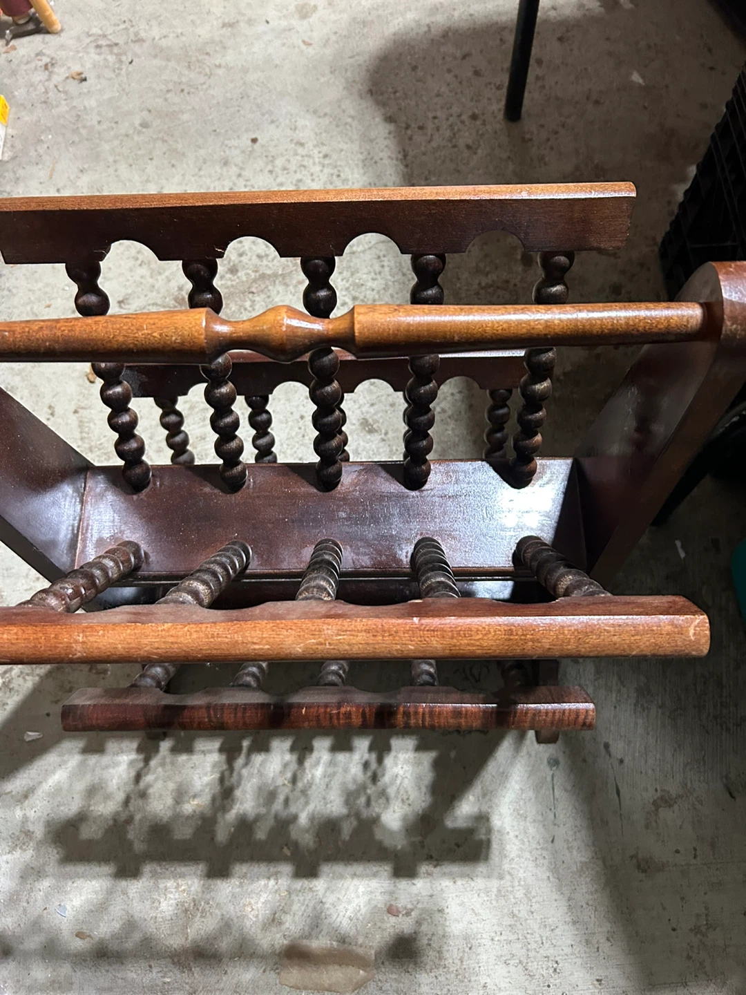 Wooden Magazine Rack - photo 2