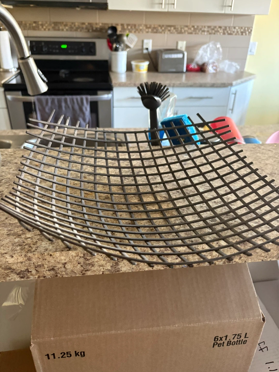 Decorative Candle Holder with Stones