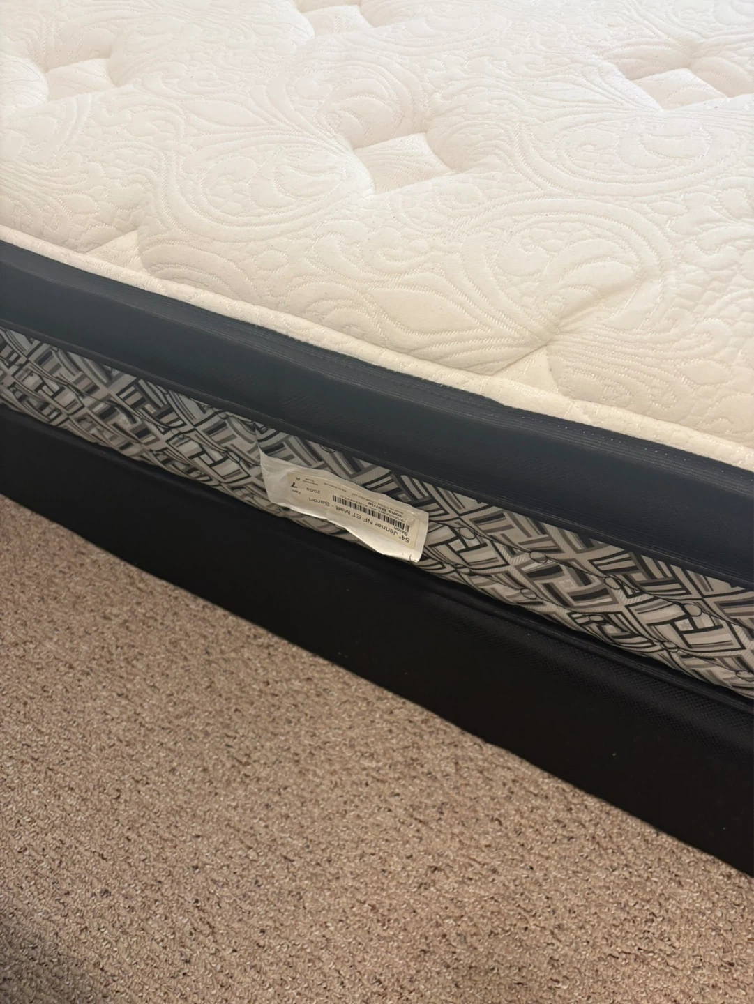 Like New Full Size Mattress with Box Spring – Very Clean - photo 5