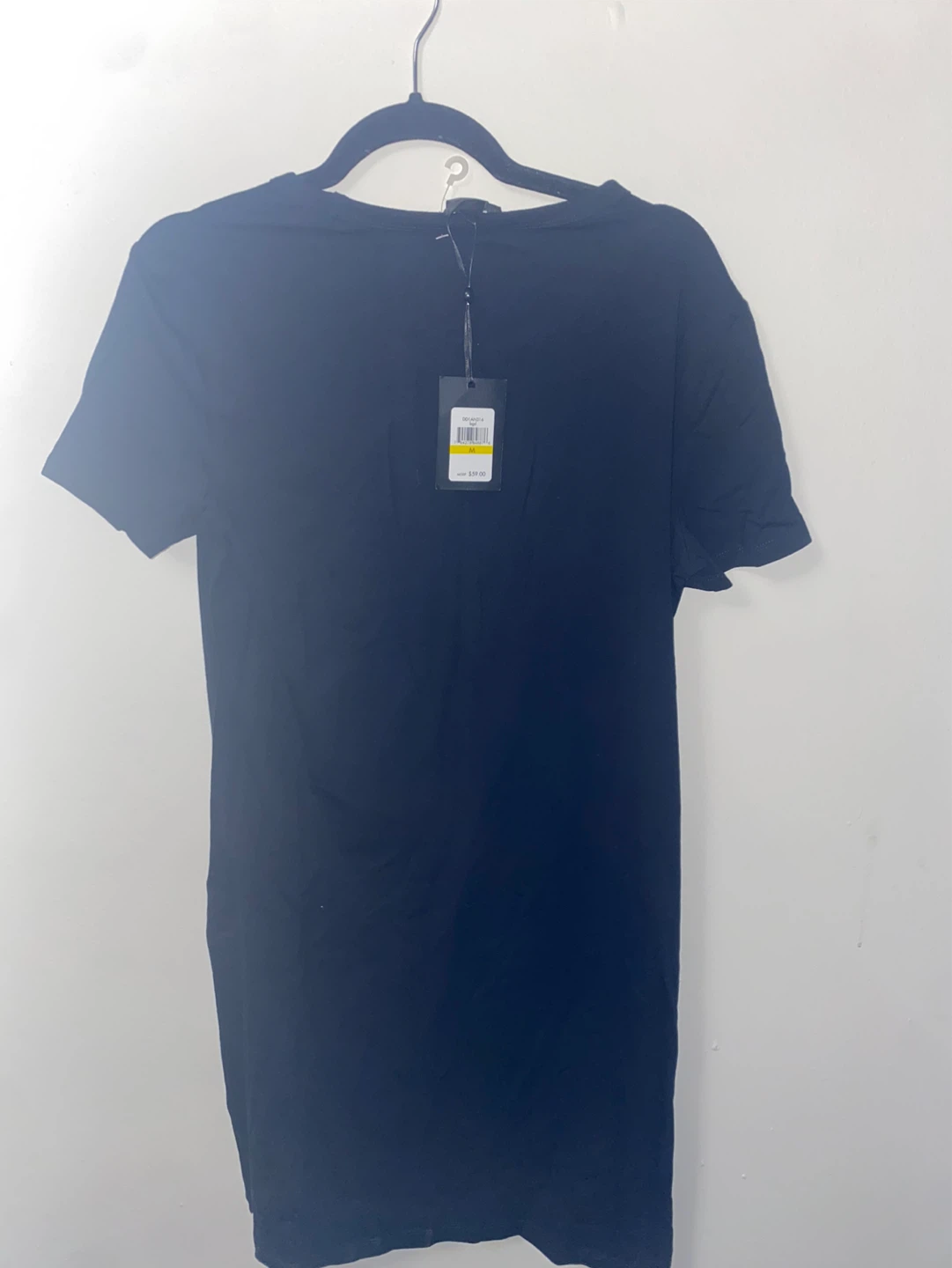 DKNY Black Graphic T-Shirt Dress - photo 2