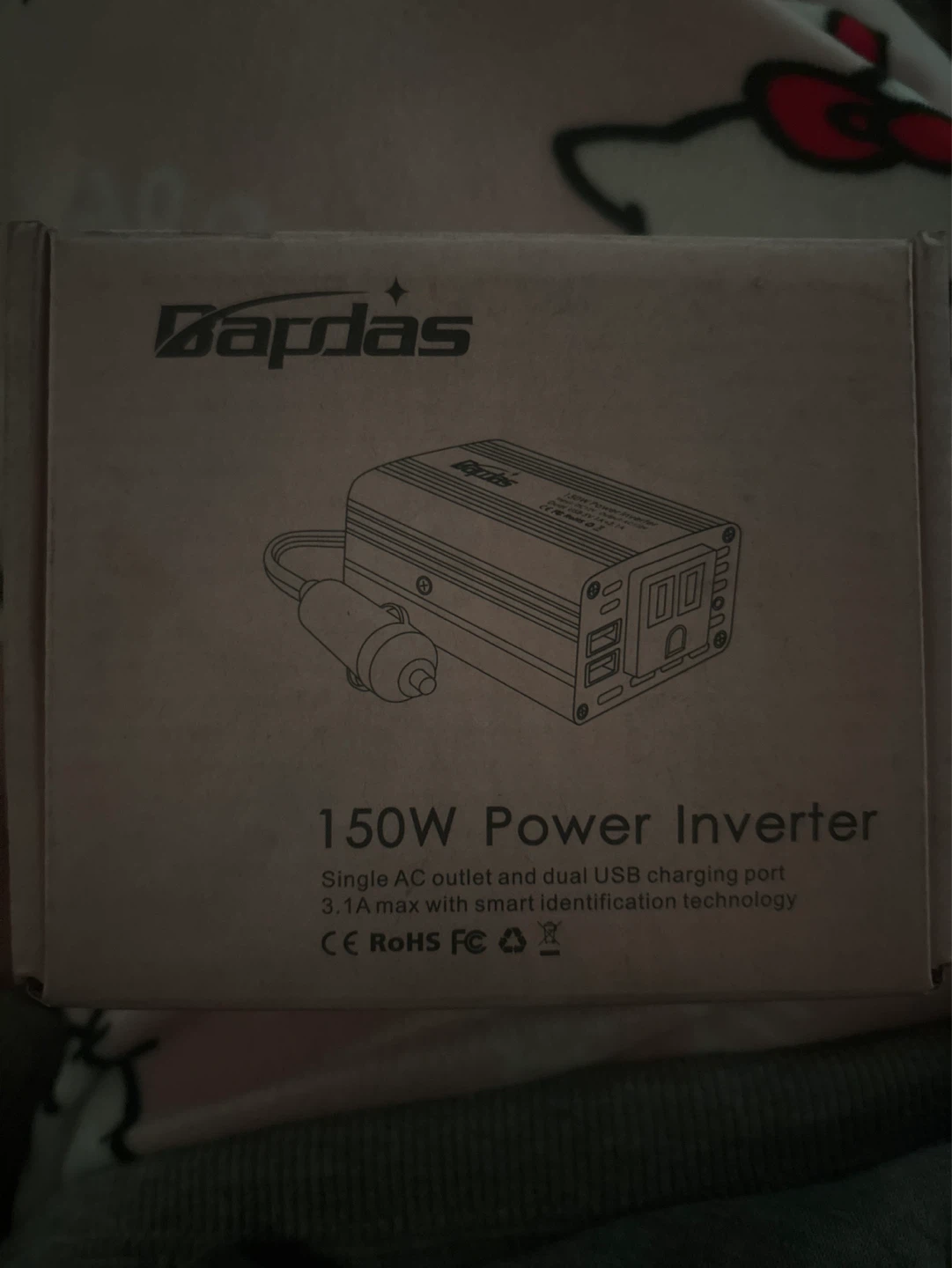 Bardas 150W Power Inverter with Dual USB Charging