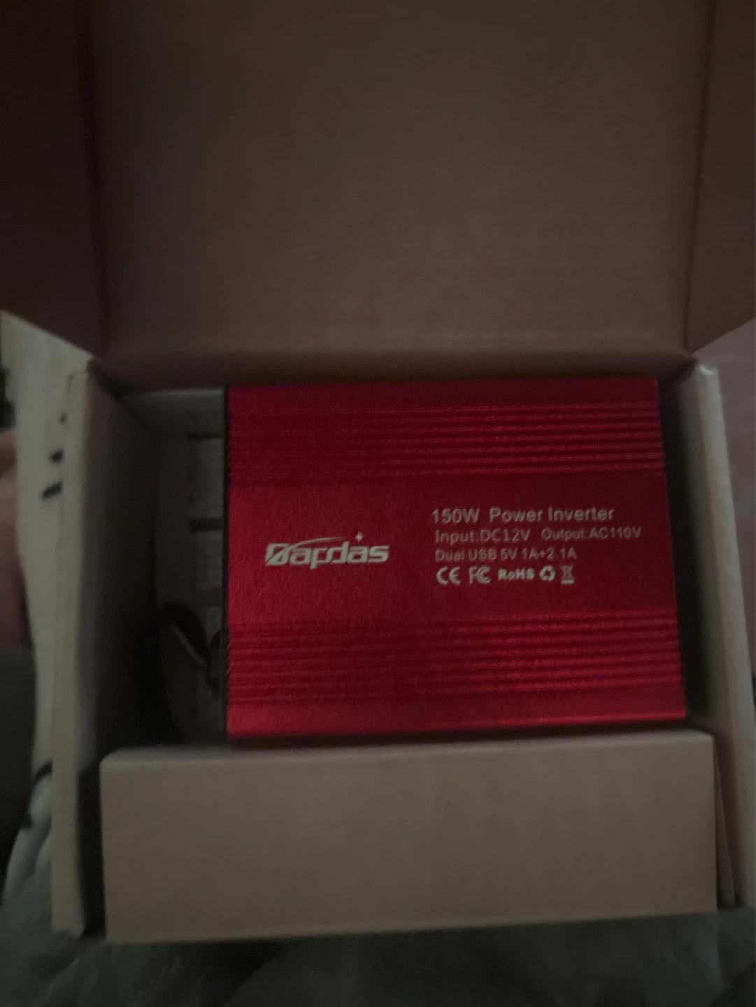 Bardas 150W Power Inverter with Dual USB Charging - photo 2