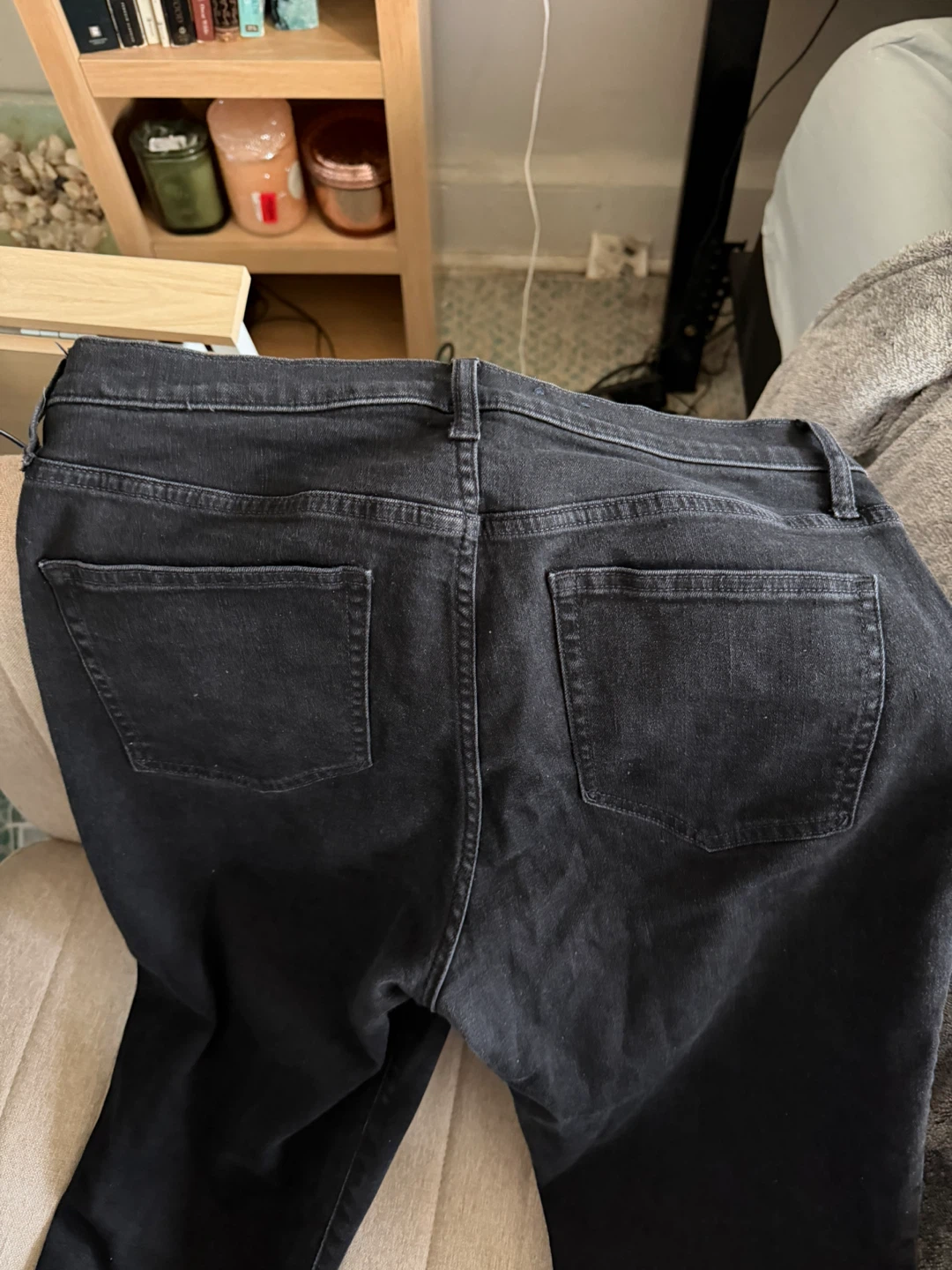 Gap True Skinny High Rise Jeans Black Size 14T - photo 5