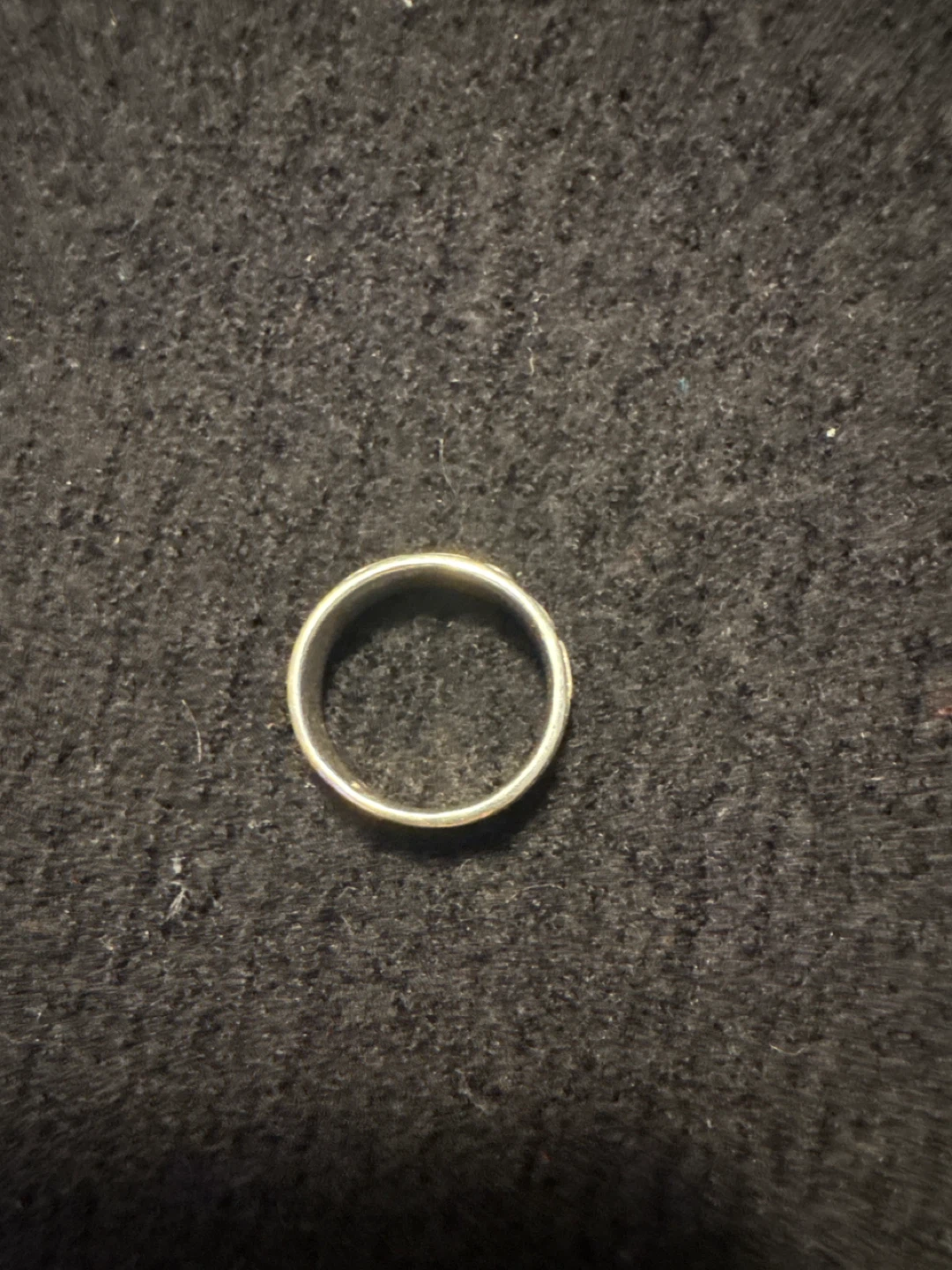Silver Ring with Greek Key Pattern - photo 2
