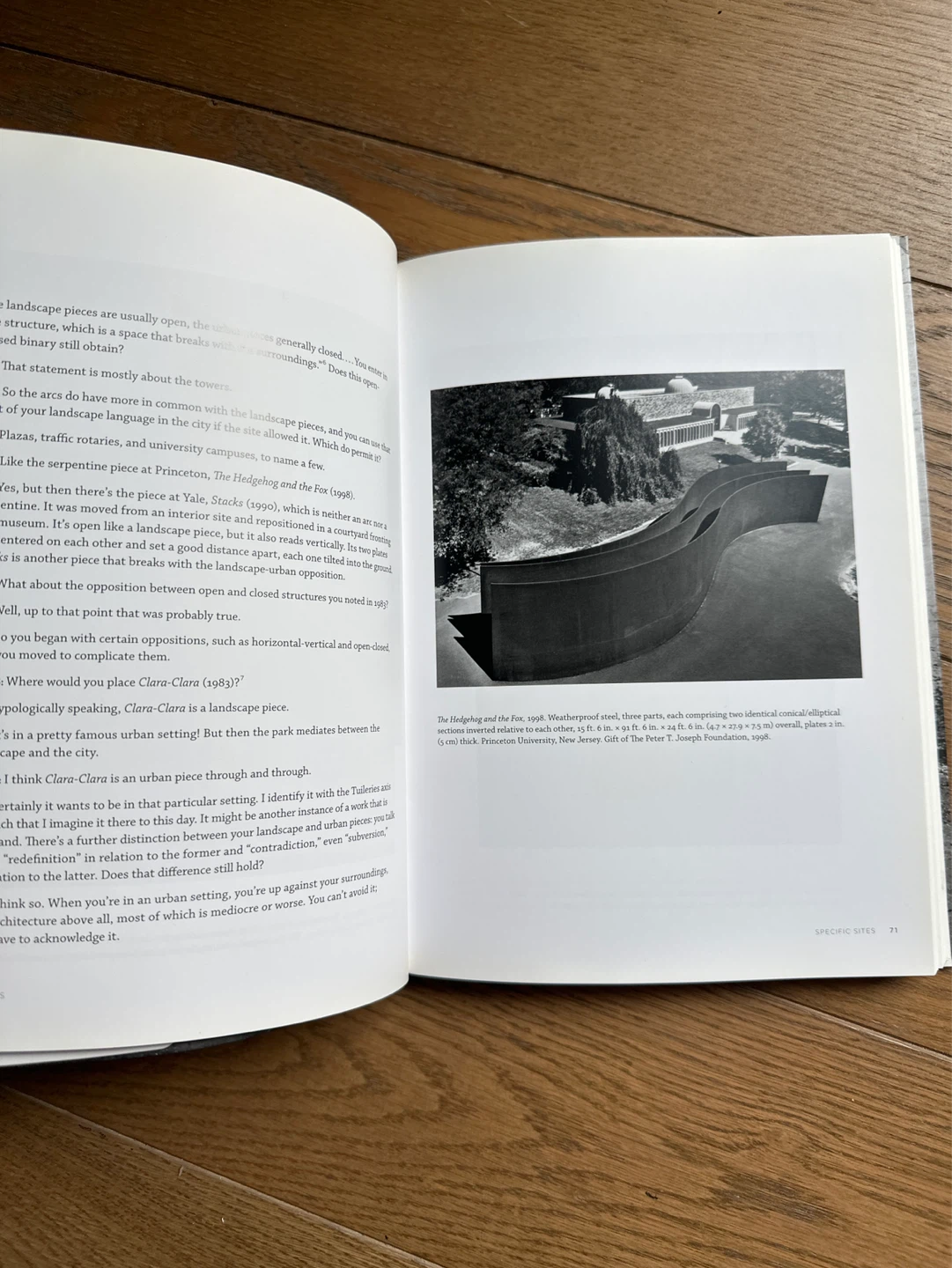 Richard Serra Hal Foster Conversations about Sculpture Book - photo 2