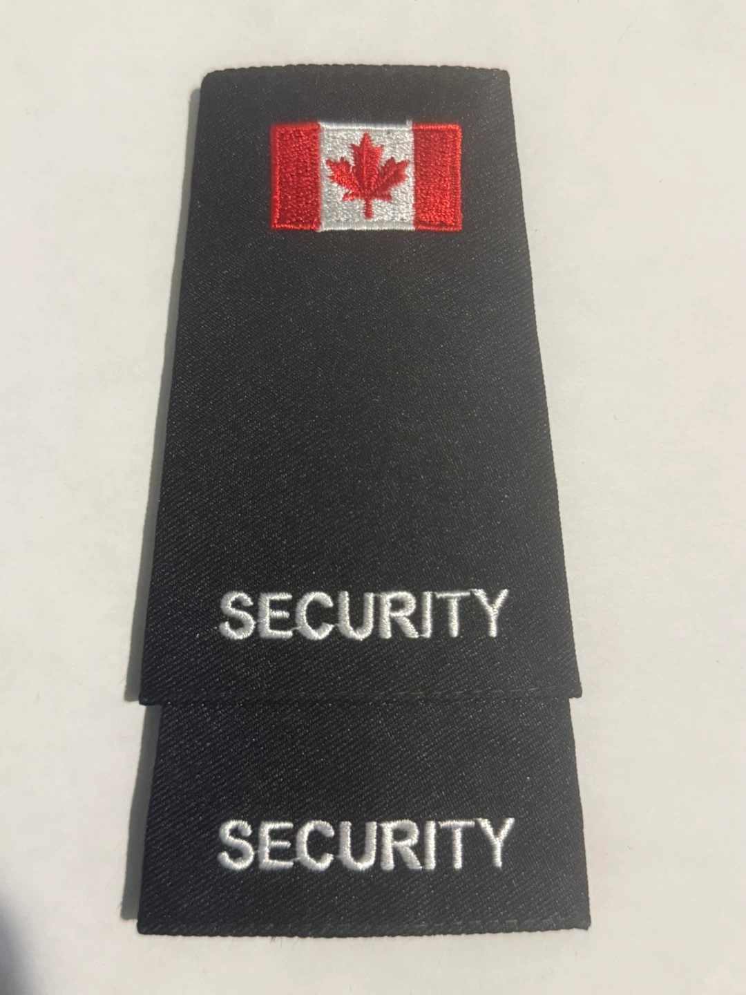 Set of 2 Canadian Security Epaulettes with Flag - photo 3