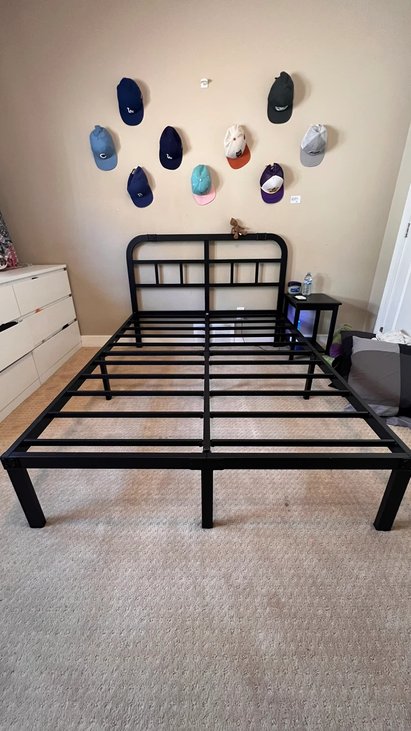 Black Metal Full “Double” Bed Frame