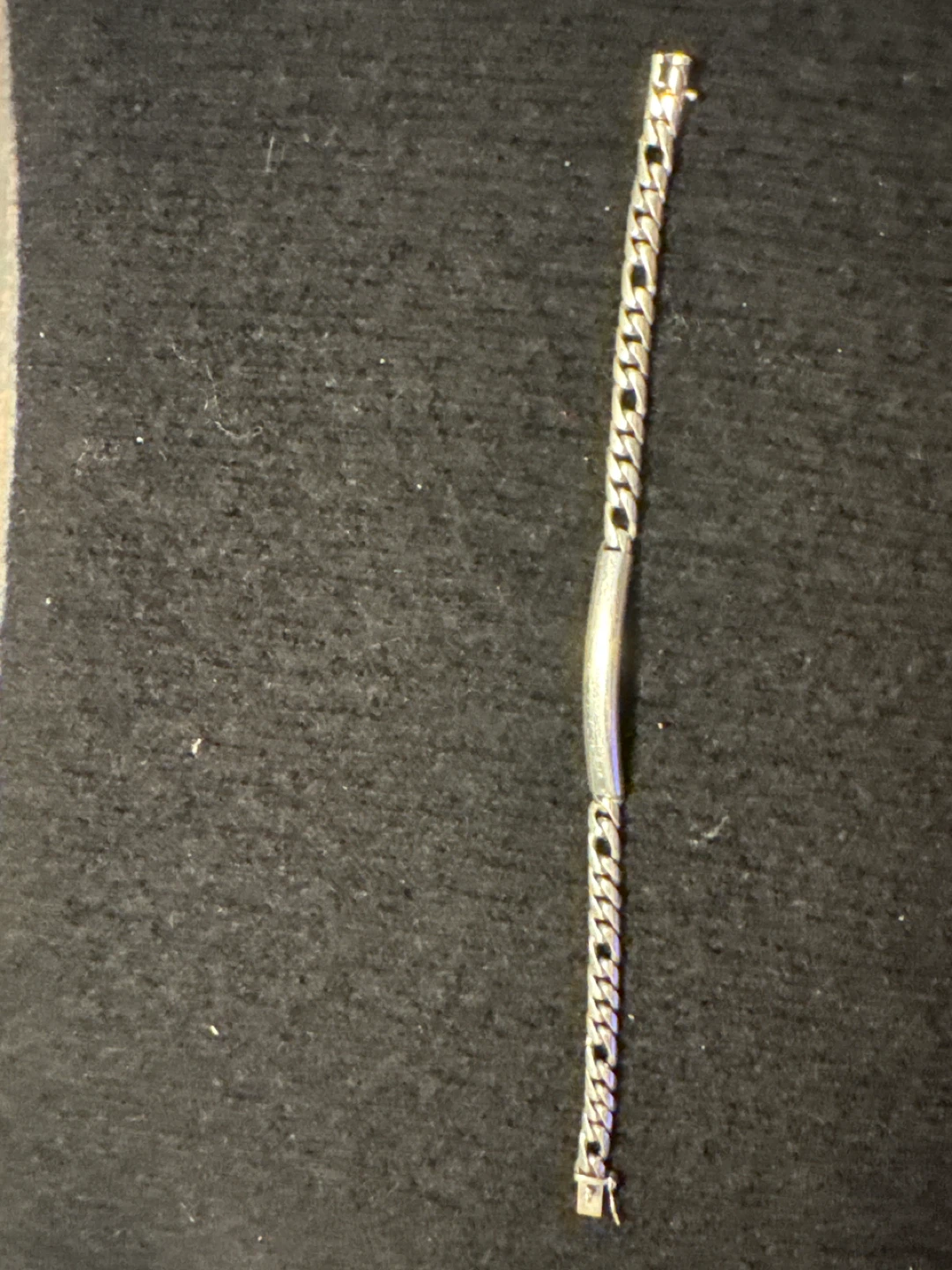 Sterling Silver 925 Figaro Bracelet