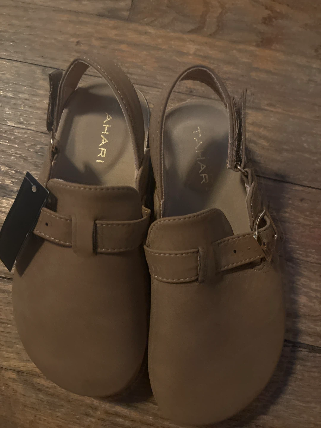 Tahari KLAE Mules Size 1 Latte NB kids - photo 5