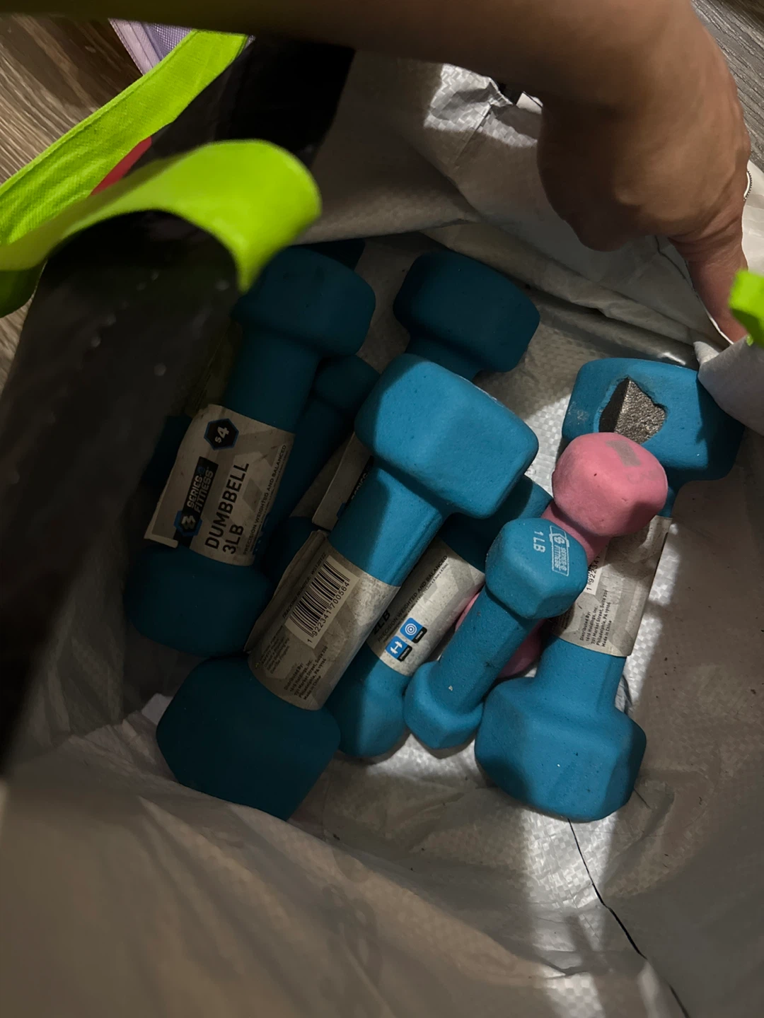 Dumbbells - 3lb and 1lb