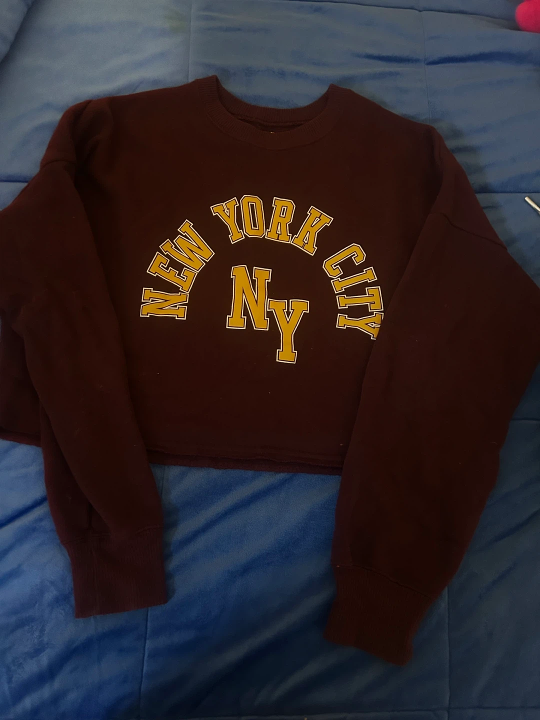 Hollister New York City Cropped Sweatshirt - photo 2