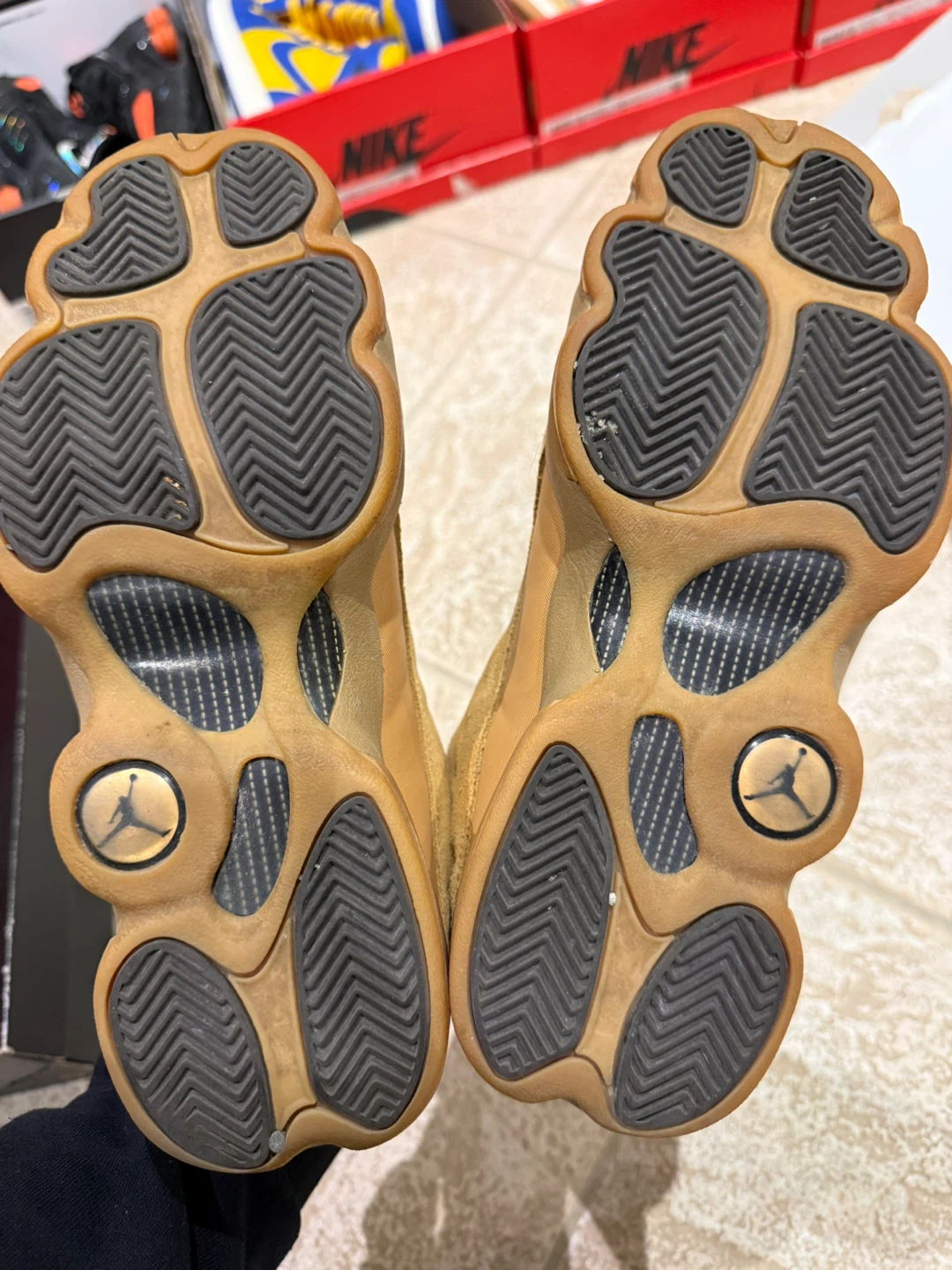 Air Jordan 13 Retro "Wheat" Sneakers Size 6Y - photo 2
