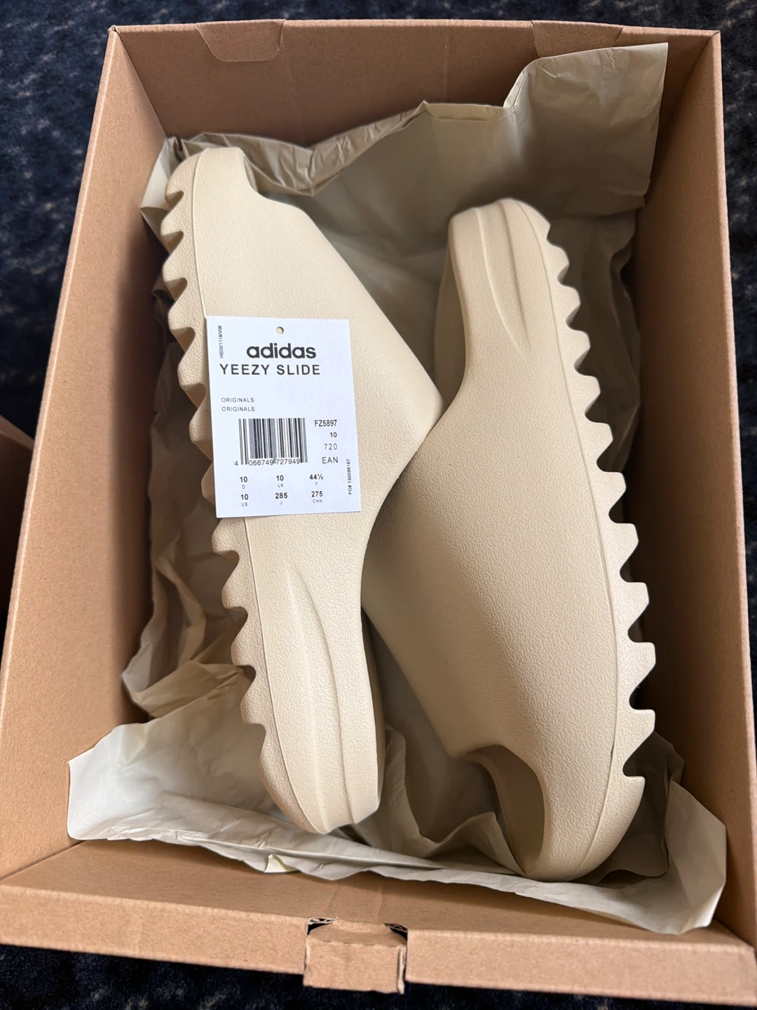 Adidas Yeezy Slide Bone Size 10