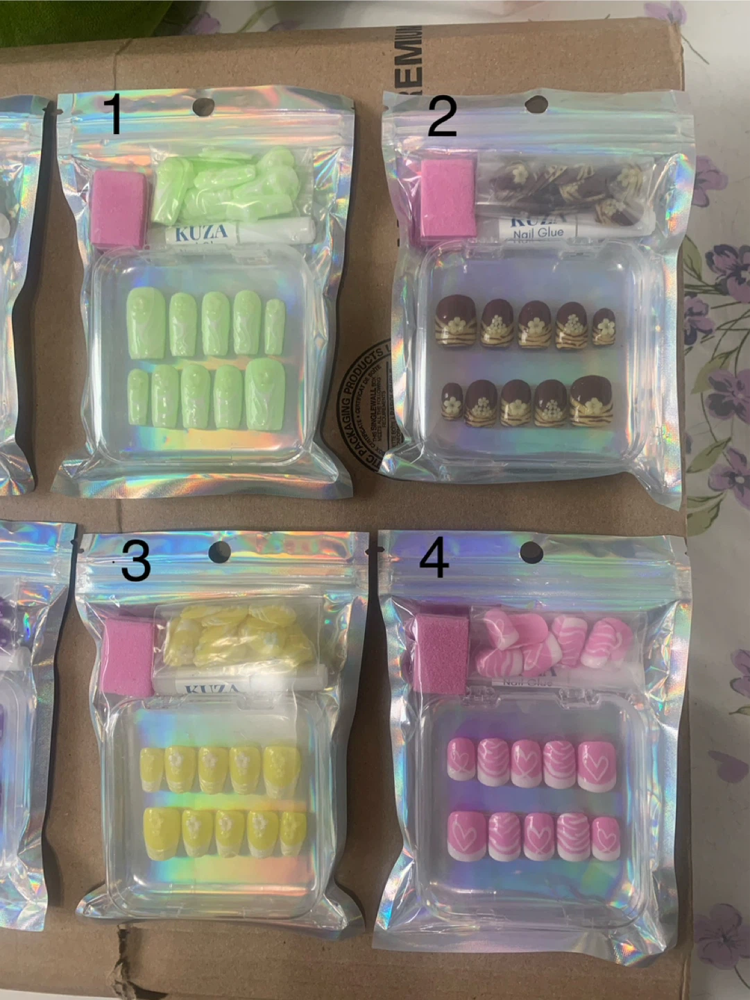 Nail kits by Mariposa Nails