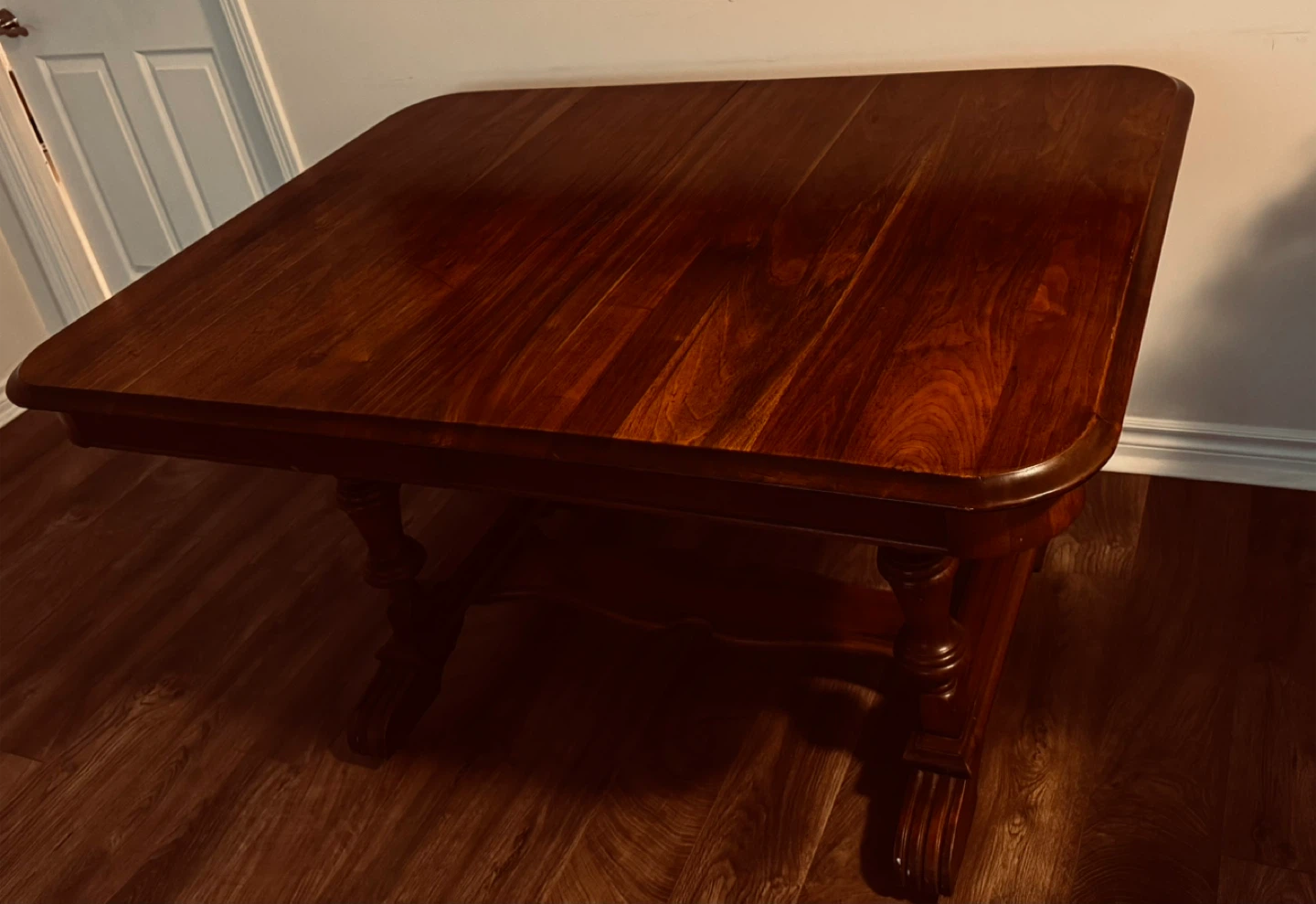 Extendable Solid Wood Dining Table - photo 3
