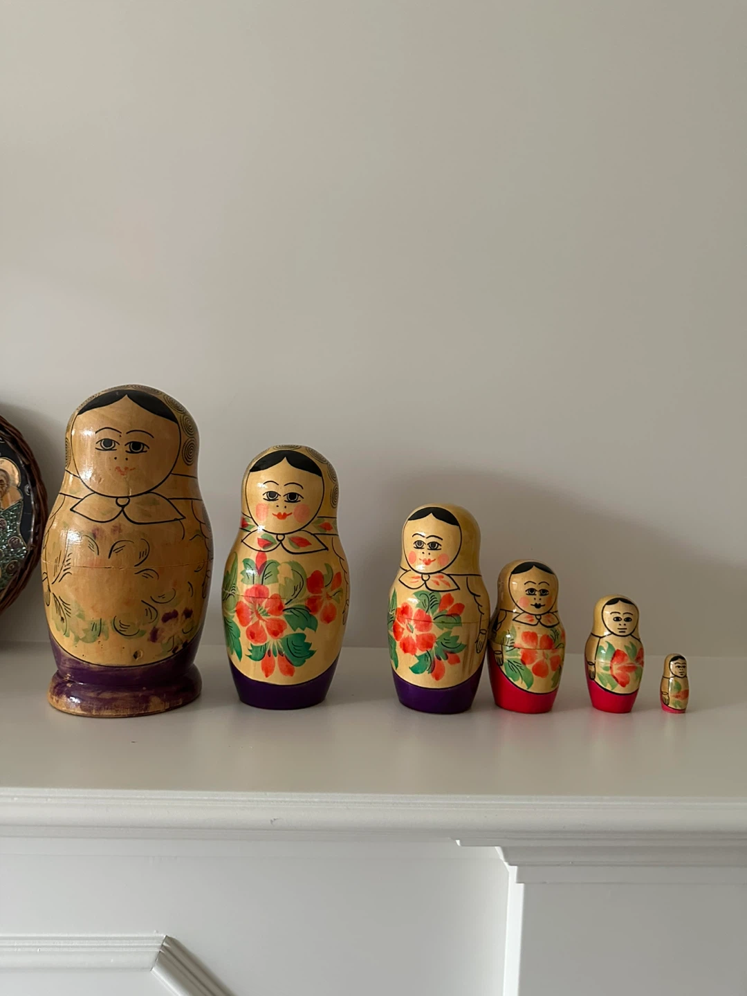 Set of 6 Wooden Matryoshka Dolls - photo 4