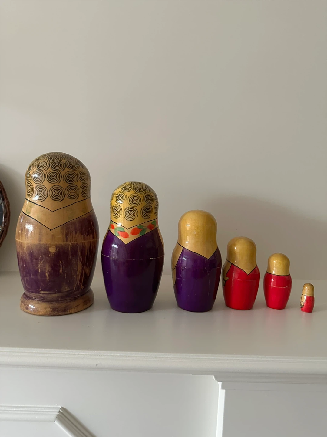 Set of 6 Wooden Matryoshka Dolls - photo 3