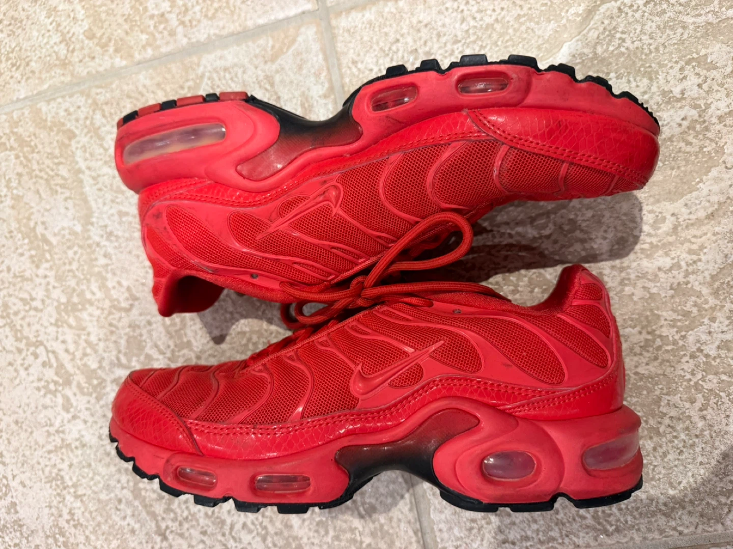 Nike Air Max Plus TN SE Red Sneakers - photo 4