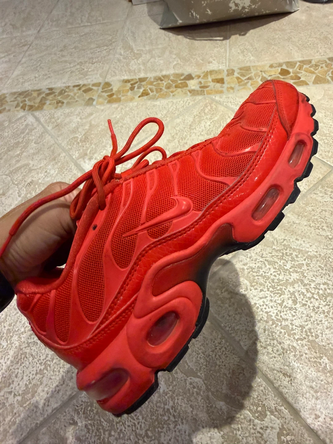 Nike Air Max Plus TN SE Red Sneakers