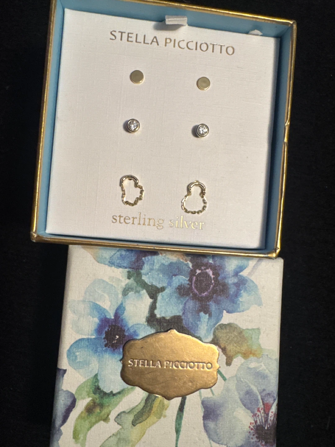 Stella Picciotto Sterling Silver Earring Set