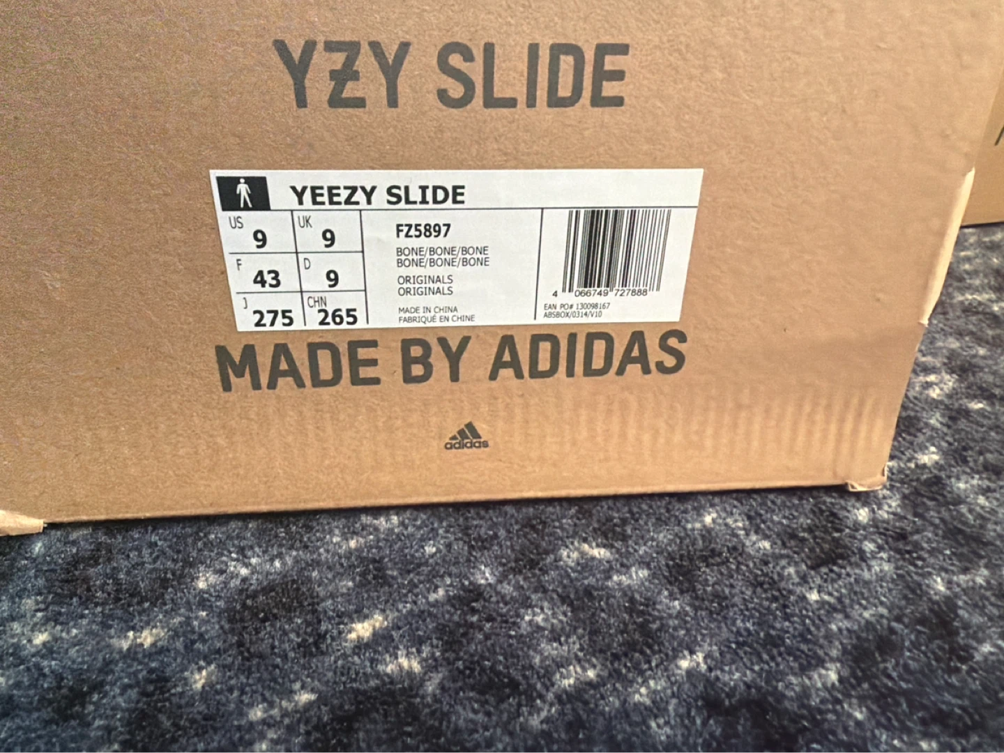 Adidas Yeezy Slide Bone/Bone - photo 3
