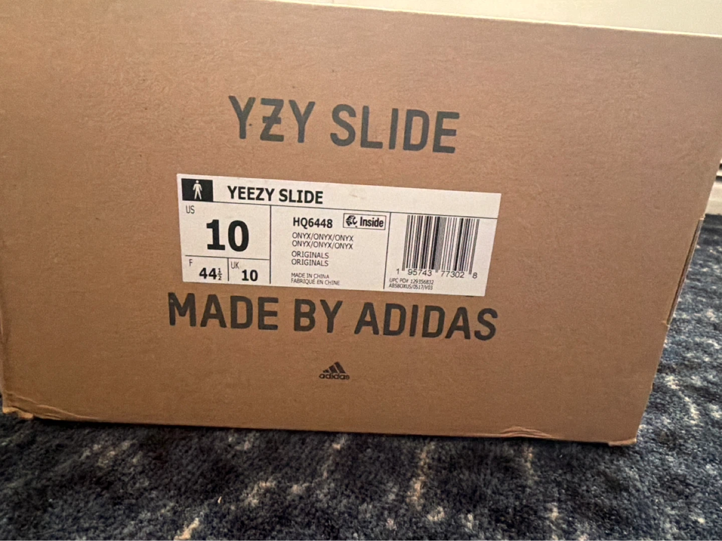 Adidas Yeezy Slide Onyx HQ6448 - photo 3